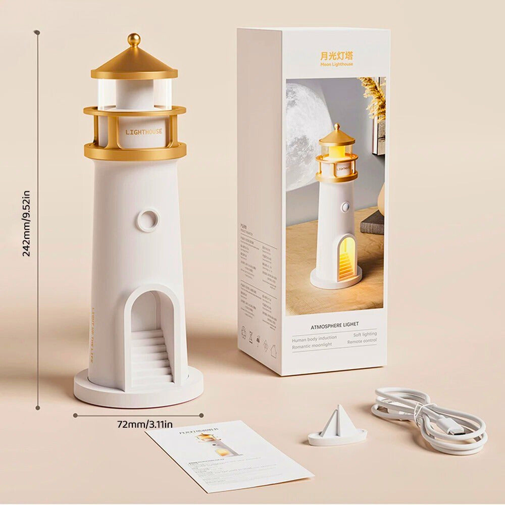 Phare Lune – Projecteur Bluetooth